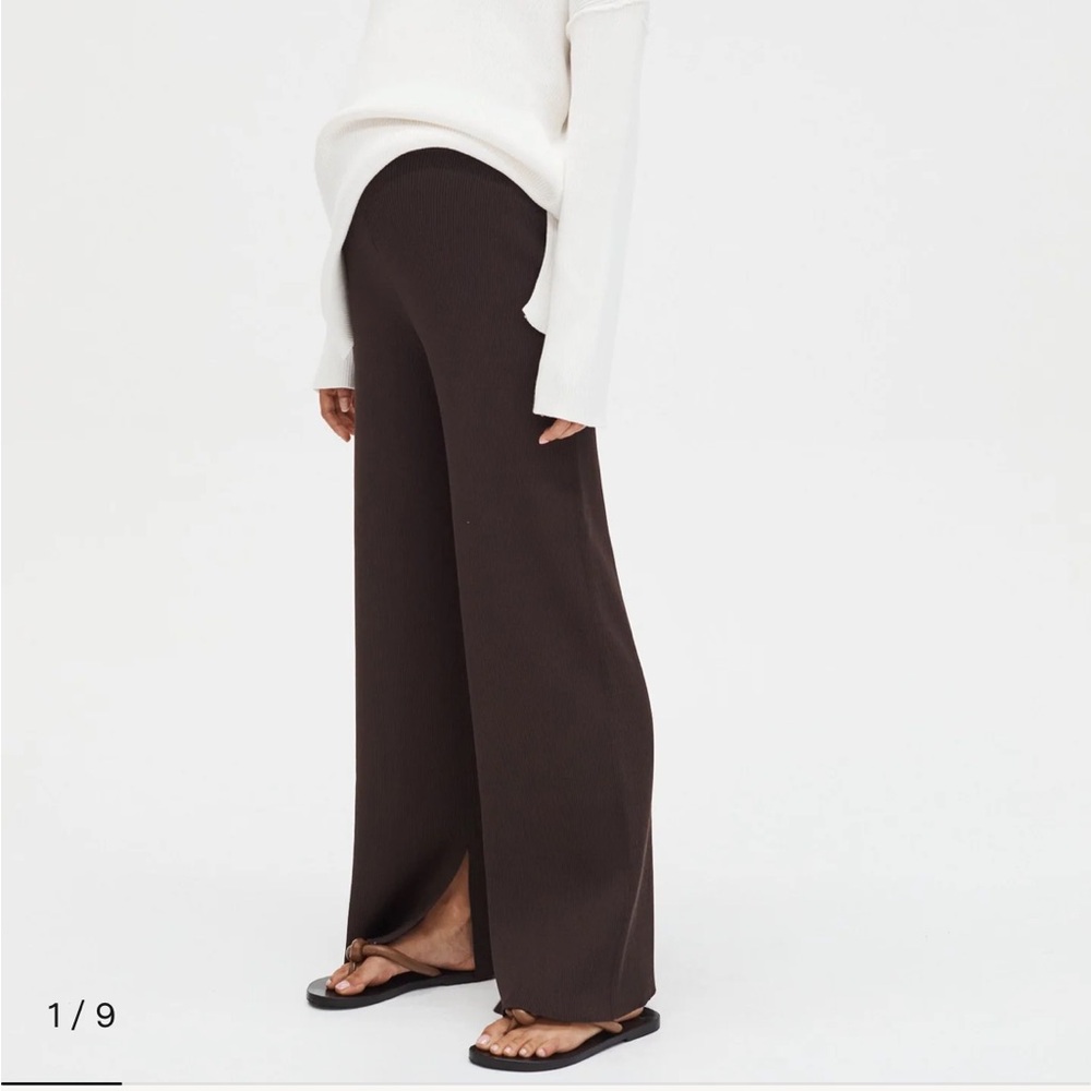 Legoe Heritage | Celeste maternity wide leg pant | XL